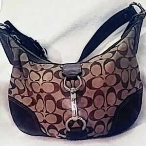 Brown Coach Signature Purse